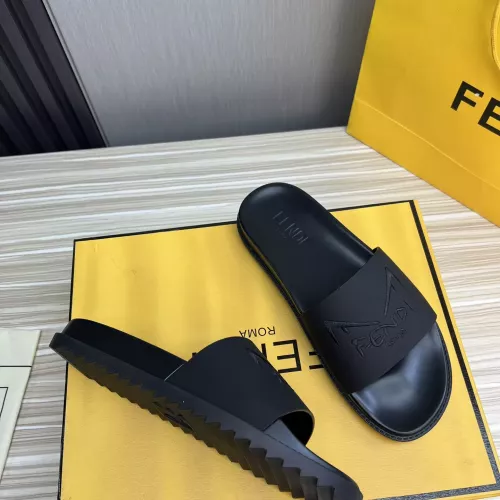 Cheap Fendi Slippers For Men #1347480 Replica Wholesale [$56.00 USD] [ITEM#1347480] on Replica Fendi Slippers