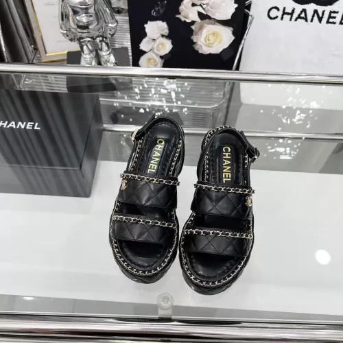 Cheap Chanel Sandal For Women #1347487 Replica Wholesale [$112.00 USD] [ITEM#1347487] on Replica Chanel Sandal