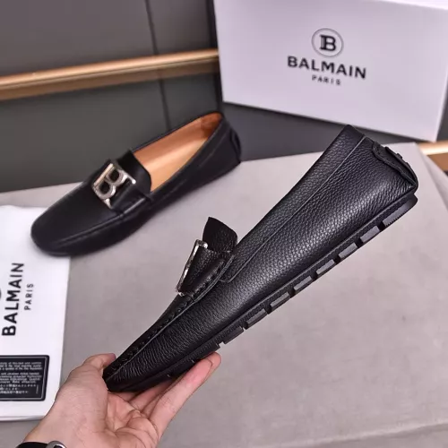Cheap Balmain Leather Shoes For Men #1347516 Replica Wholesale [$80.00 USD] [ITEM#1347516] on Replica Balmain Leather Shoes