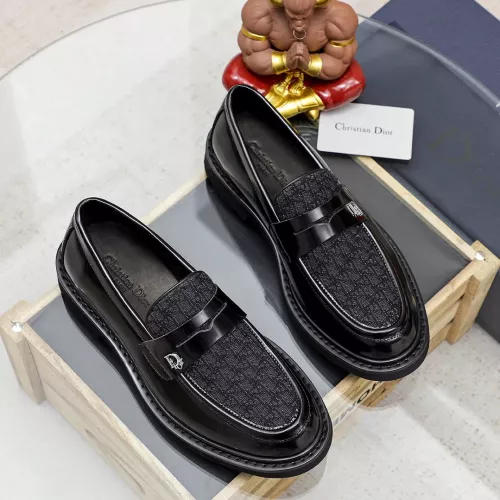 Cheap Christian Dior Leather Shoes For Men #1347522 Replica Wholesale [$98.00 USD] [ITEM#1347522] on Replica Christian Dior Leather Shoes