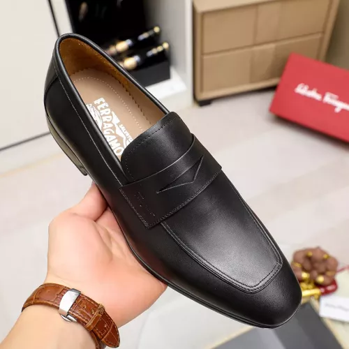 Cheap Salvatore Ferragamo Leather Shoes For Men #1347525 Replica Wholesale [$108.00 USD] [ITEM#1347525] on Replica Salvatore Ferragamo Leather Shoes