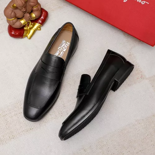 Cheap Salvatore Ferragamo Leather Shoes For Men #1347525 Replica Wholesale [$108.00 USD] [ITEM#1347525] on Replica Salvatore Ferragamo Leather Shoes