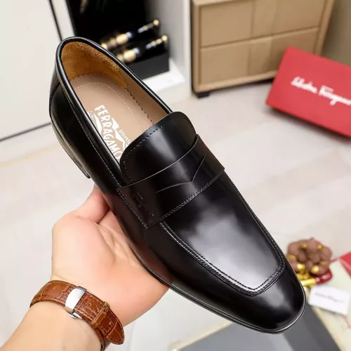 Cheap Salvatore Ferragamo Leather Shoes For Men #1347526 Replica Wholesale [$108.00 USD] [ITEM#1347526] on Replica Salvatore Ferragamo Leather Shoes