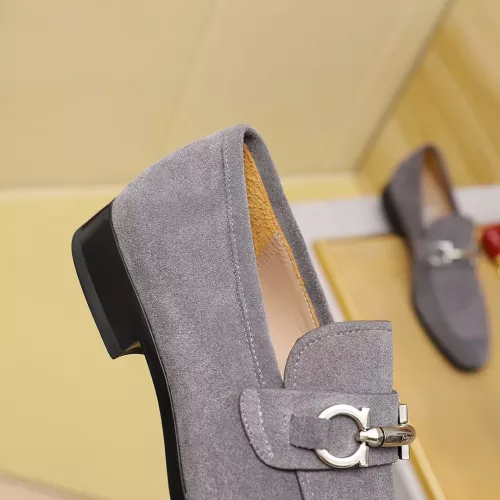 Cheap Salvatore Ferragamo Leather Shoes For Men #1347528 Replica Wholesale [$108.00 USD] [ITEM#1347528] on Replica Salvatore Ferragamo Leather Shoes