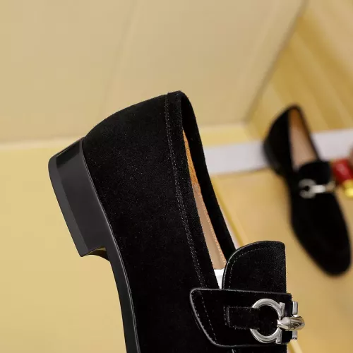Cheap Salvatore Ferragamo Leather Shoes For Men #1347530 Replica Wholesale [$108.00 USD] [ITEM#1347530] on Replica Salvatore Ferragamo Leather Shoes