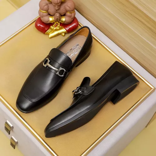 Cheap Salvatore Ferragamo Leather Shoes For Men #1347533 Replica Wholesale [$108.00 USD] [ITEM#1347533] on Replica Salvatore Ferragamo Leather Shoes