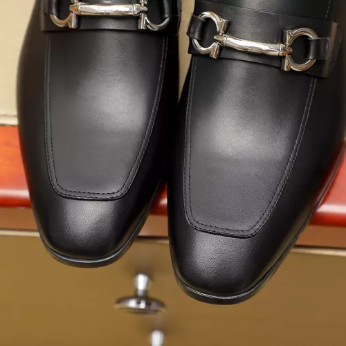 Cheap Salvatore Ferragamo Leather Shoes For Men #1347533 Replica Wholesale [$108.00 USD] [ITEM#1347533] on Replica Salvatore Ferragamo Leather Shoes
