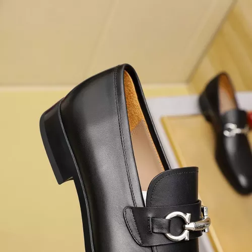 Cheap Salvatore Ferragamo Leather Shoes For Men #1347533 Replica Wholesale [$108.00 USD] [ITEM#1347533] on Replica Salvatore Ferragamo Leather Shoes