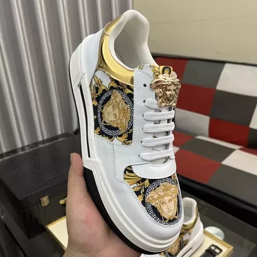Cheap Versace Casual Shoes For Men #1347543 Replica Wholesale [$80.00 USD] [ITEM#1347543] on Replica Versace Casual Shoes