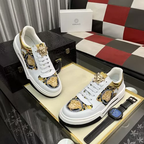 Cheap Versace Casual Shoes For Men #1347543 Replica Wholesale [$80.00 USD] [ITEM#1347543] on Replica Versace Casual Shoes
