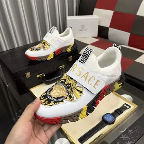Cheap Versace Casual Shoes For Men #1347552 Replica Wholesale [$76.00 USD] [ITEM#1347552] on Replica Versace Casual Shoes