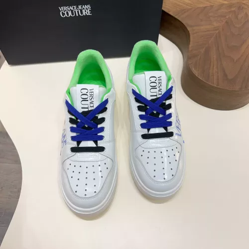 Cheap Versace Casual Shoes For Men #1347555 Replica Wholesale [$130.00 USD] [ITEM#1347555] on Replica Versace Casual Shoes