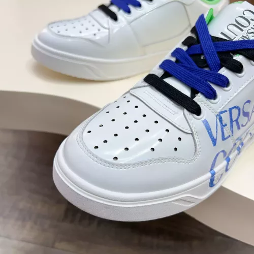 Cheap Versace Casual Shoes For Men #1347555 Replica Wholesale [$130.00 USD] [ITEM#1347555] on Replica Versace Casual Shoes