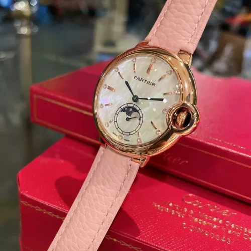 Cheap Cartier AAA Quality Watches For Women #1347588 Replica Wholesale [$108.00 USD] [ITEM#1347588] on Replica Cartier AAA Quality Watches