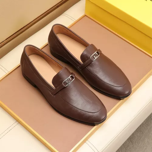 Cheap Fendi Leather Shoes For Men #1347856 Replica Wholesale [$88.00 USD] [ITEM#1347856] on Replica Fendi Leather Shoes
