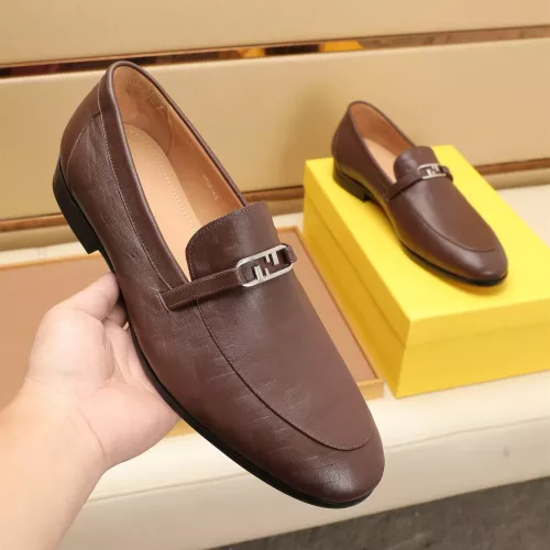 Cheap Fendi Leather Shoes For Men #1347856 Replica Wholesale [$88.00 USD] [ITEM#1347856] on Replica Fendi Leather Shoes