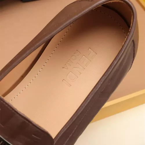 Cheap Fendi Leather Shoes For Men #1347856 Replica Wholesale [$88.00 USD] [ITEM#1347856] on Replica Fendi Leather Shoes