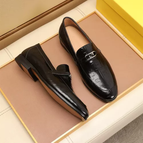 Cheap Fendi Leather Shoes For Men #1347860 Replica Wholesale [$88.00 USD] [ITEM#1347860] on Replica Fendi Leather Shoes