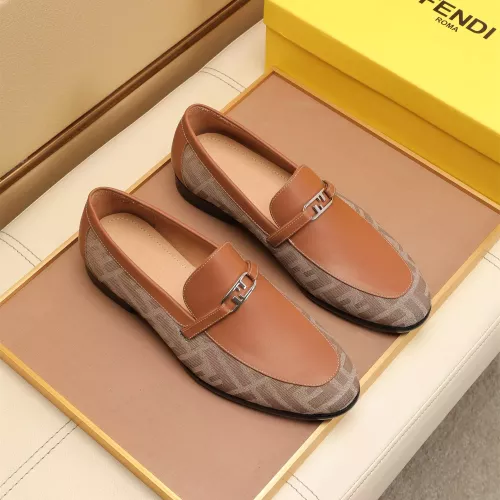Cheap Fendi Leather Shoes For Men #1347863 Replica Wholesale [$88.00 USD] [ITEM#1347863] on Replica Fendi Leather Shoes