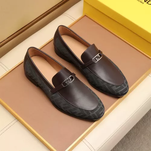 Cheap Fendi Leather Shoes For Men #1347864 Replica Wholesale [$88.00 USD] [ITEM#1347864] on Replica Fendi Leather Shoes