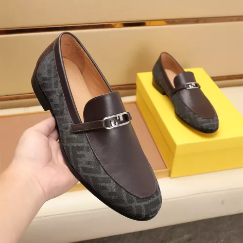 Cheap Fendi Leather Shoes For Men #1347864 Replica Wholesale [$88.00 USD] [ITEM#1347864] on Replica Fendi Leather Shoes