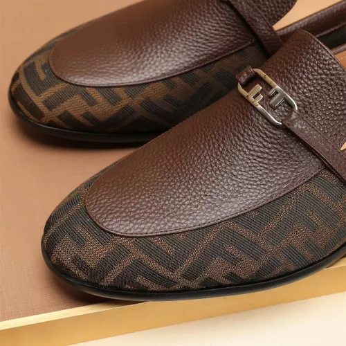 Cheap Fendi Leather Shoes For Men #1347865 Replica Wholesale [$88.00 USD] [ITEM#1347865] on Replica Fendi Leather Shoes