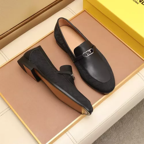 Cheap Fendi Leather Shoes For Men #1347866 Replica Wholesale [$88.00 USD] [ITEM#1347866] on Replica Fendi Leather Shoes