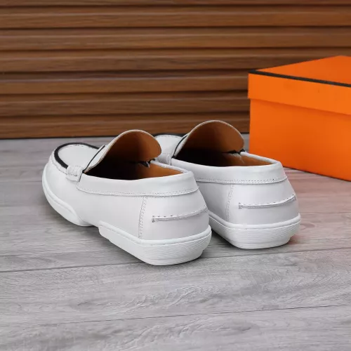 Cheap Hermes Leather Shoes For Men #1347868 Replica Wholesale [$96.00 USD] [ITEM#1347868] on Replica Hermes Leather Shoes
