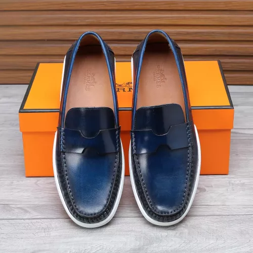 Cheap Hermes Leather Shoes For Men #1347869 Replica Wholesale [$96.00 USD] [ITEM#1347869] on Replica Hermes Leather Shoes
