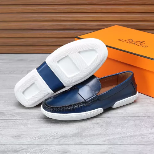 Cheap Hermes Leather Shoes For Men #1347869 Replica Wholesale [$96.00 USD] [ITEM#1347869] on Replica Hermes Leather Shoes