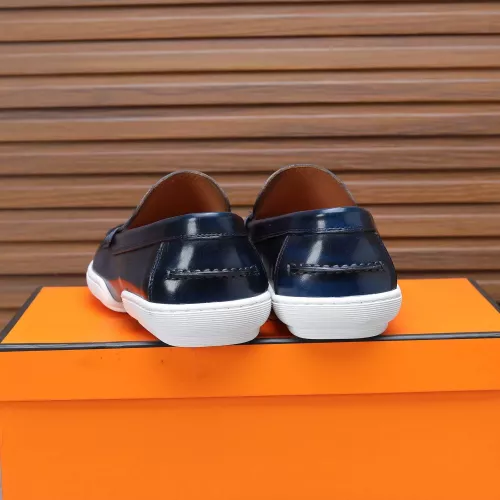 Cheap Hermes Leather Shoes For Men #1347869 Replica Wholesale [$96.00 USD] [ITEM#1347869] on Replica Hermes Leather Shoes