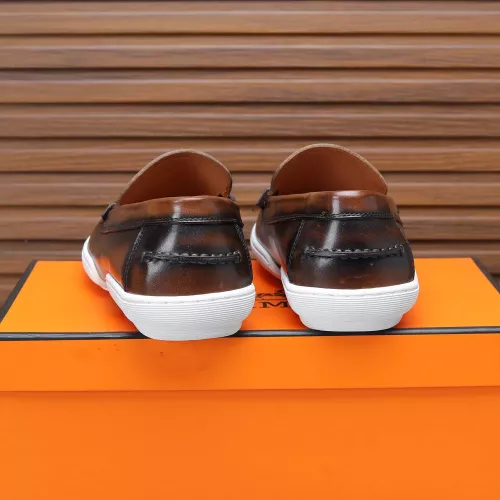 Cheap Hermes Leather Shoes For Men #1347875 Replica Wholesale [$96.00 USD] [ITEM#1347875] on Replica Hermes Leather Shoes