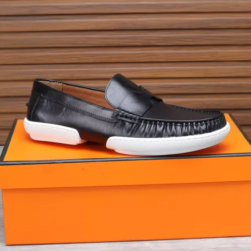 Cheap Hermes Leather Shoes For Men #1347878 Replica Wholesale [$96.00 USD] [ITEM#1347878] on Replica Hermes Leather Shoes