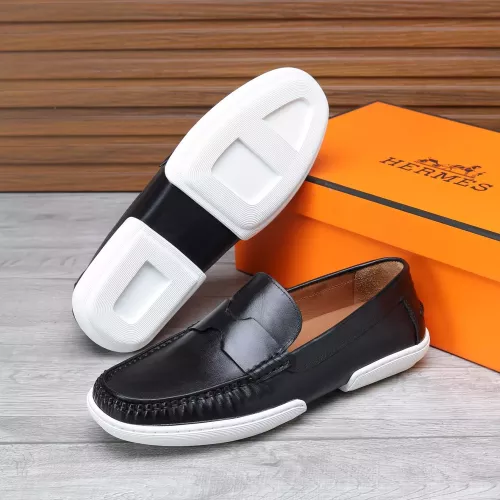 Cheap Hermes Leather Shoes For Men #1347878 Replica Wholesale [$96.00 USD] [ITEM#1347878] on Replica Hermes Leather Shoes
