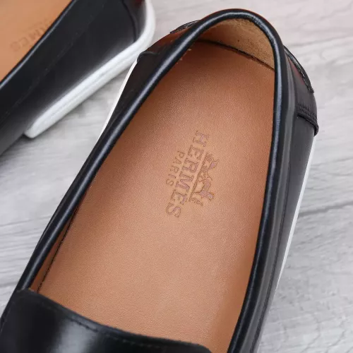 Cheap Hermes Leather Shoes For Men #1347878 Replica Wholesale [$96.00 USD] [ITEM#1347878] on Replica Hermes Leather Shoes