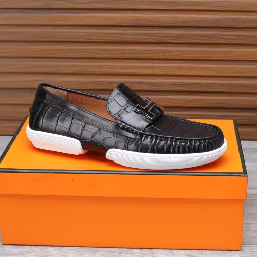 Cheap Hermes Leather Shoes For Men #1347882 Replica Wholesale [$96.00 USD] [ITEM#1347882] on Replica Hermes Leather Shoes