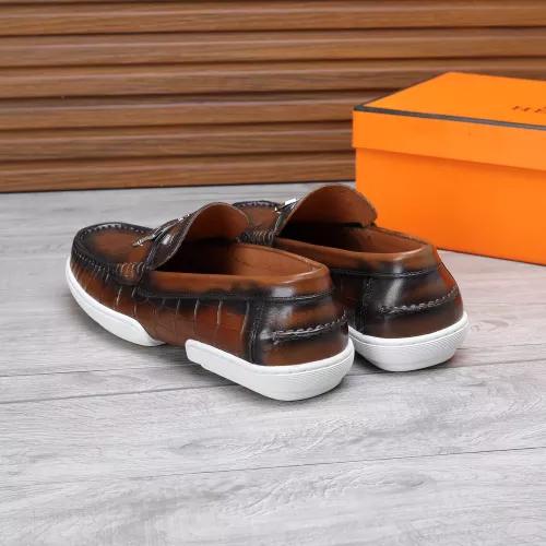 Cheap Hermes Leather Shoes For Men #1347884 Replica Wholesale [$96.00 USD] [ITEM#1347884] on Replica Hermes Leather Shoes