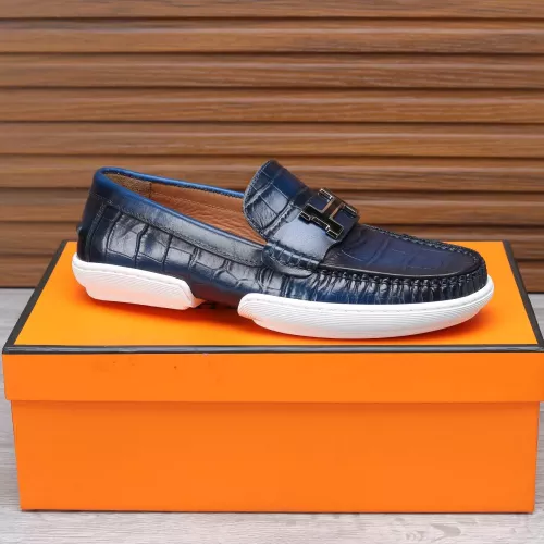 Cheap Hermes Leather Shoes For Men #1347887 Replica Wholesale [$96.00 USD] [ITEM#1347887] on Replica Hermes Leather Shoes