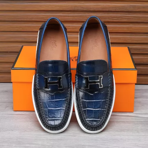 Cheap Hermes Leather Shoes For Men #1347887 Replica Wholesale [$96.00 USD] [ITEM#1347887] on Replica Hermes Leather Shoes