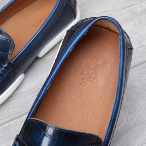Cheap Hermes Leather Shoes For Men #1347887 Replica Wholesale [$96.00 USD] [ITEM#1347887] on Replica Hermes Leather Shoes