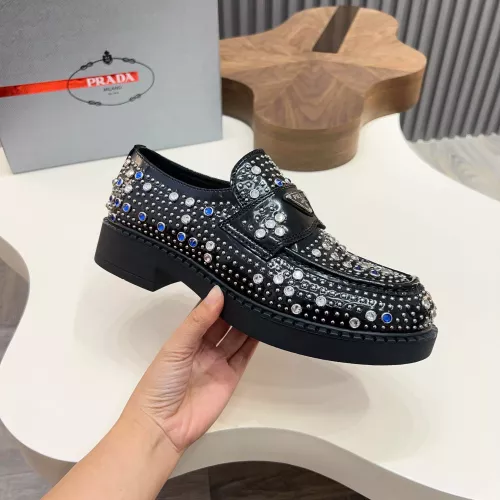 Cheap Prada Leather Shoes For Men #1347966 Replica Wholesale [$130.00 USD] [ITEM#1347966] on Replica Prada Leather Shoes