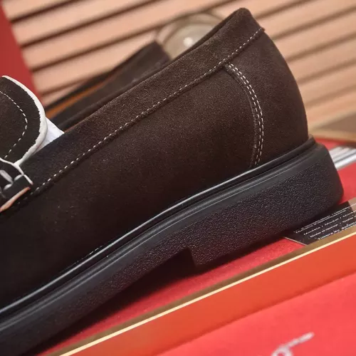Cheap Salvatore Ferragamo Leather Shoes For Men #1347968 Replica Wholesale [$85.00 USD] [ITEM#1347968] on Replica Salvatore Ferragamo Leather Shoes