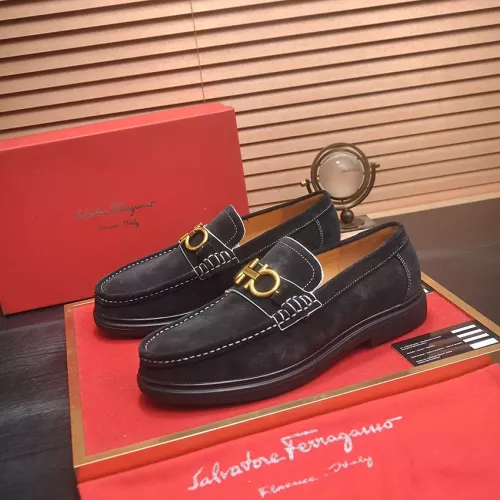 Salvatore Ferragamo Leather Shoes For Men #1347969