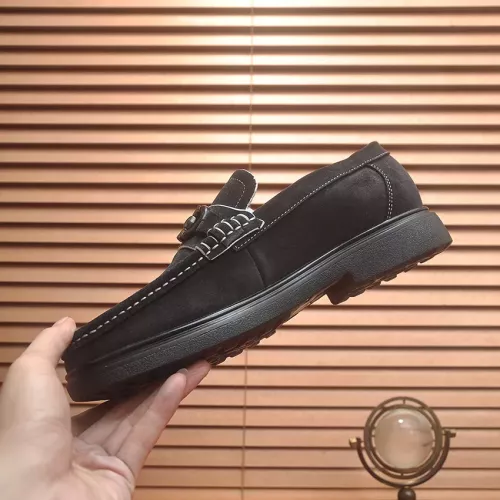 Cheap Salvatore Ferragamo Leather Shoes For Men #1347974 Replica Wholesale [$85.00 USD] [ITEM#1347974] on Replica Salvatore Ferragamo Leather Shoes