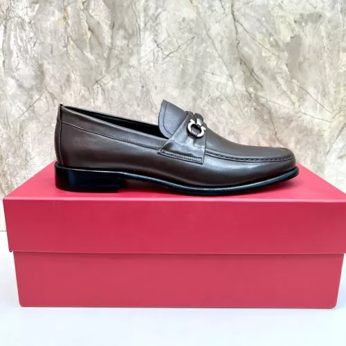 Cheap Salvatore Ferragamo Leather Shoes For Men #1347983 Replica Wholesale [$160.00 USD] [ITEM#1347983] on Replica Salvatore Ferragamo Leather Shoes