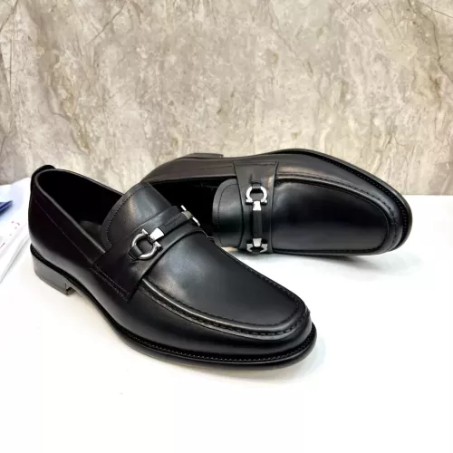 Cheap Salvatore Ferragamo Leather Shoes For Men #1347984 Replica Wholesale [$160.00 USD] [ITEM#1347984] on Replica Salvatore Ferragamo Leather Shoes