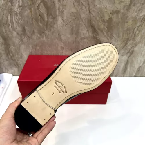 Cheap Salvatore Ferragamo Leather Shoes For Men #1347984 Replica Wholesale [$160.00 USD] [ITEM#1347984] on Replica Salvatore Ferragamo Leather Shoes