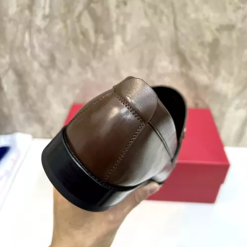 Cheap Salvatore Ferragamo Leather Shoes For Men #1347985 Replica Wholesale [$160.00 USD] [ITEM#1347985] on Replica Salvatore Ferragamo Leather Shoes