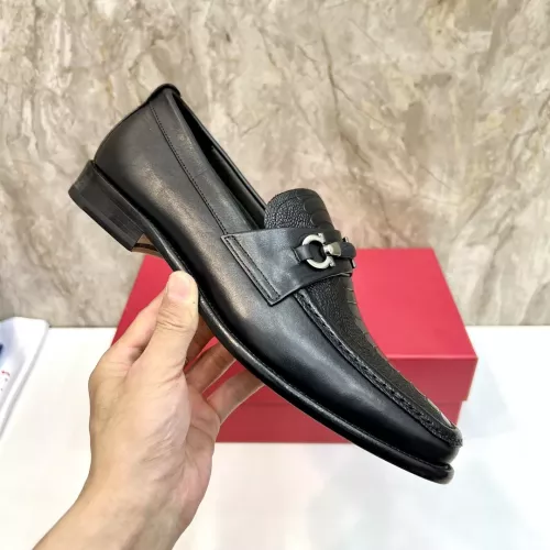 Cheap Salvatore Ferragamo Leather Shoes For Men #1347986 Replica Wholesale [$160.00 USD] [ITEM#1347986] on Replica Salvatore Ferragamo Leather Shoes