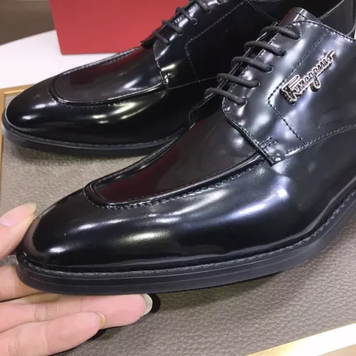 Cheap Salvatore Ferragamo Leather Shoes For Men #1348007 Replica Wholesale [$92.00 USD] [ITEM#1348007] on Replica Salvatore Ferragamo Leather Shoes